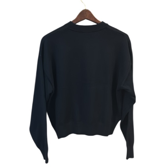 Arden B Black Sweater with Bear Design knit NWT - Picture 4 of 11